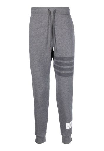 Thom Browne Jogginghose mit Streifendetail - Grau