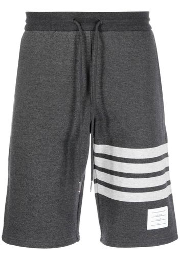 Thom Browne Joggingshorts mit Streifen - Grau