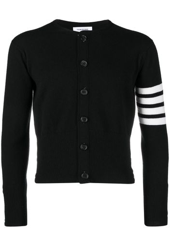 Thom Browne Cardigan mit Streifen - Schwarz