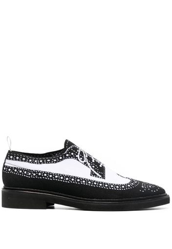 Thom Browne Sneakers mit Trompe-l'oeil-Effekt - Schwarz