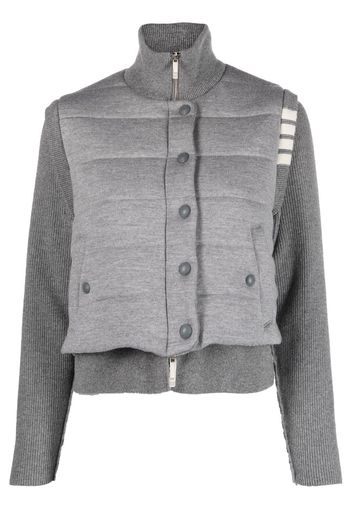 Thom Browne Wendbare Steppjacke - Grau