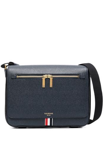 Thom Browne Kuriertasche mit Logo-Prägung - Blau