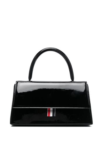 Thom Browne signature-Web detail handbag - Schwarz