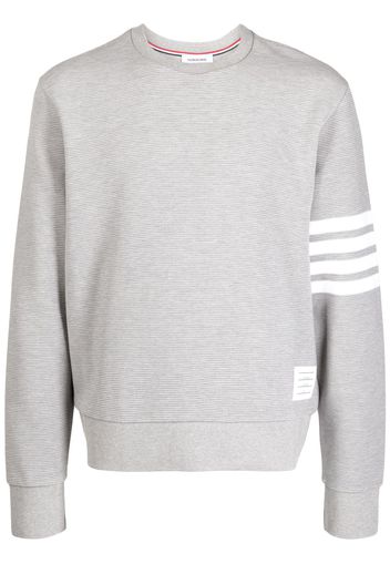 Thom Browne 4-Bar stripe sweatshirt - Grau