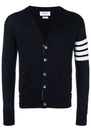 Thom Browne Cardigan mit V-Ausschnitt - Blau