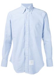 Thom Browne Klassische Button-down-Hemd - Blau