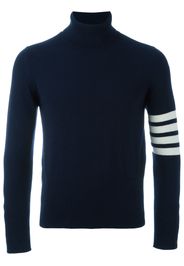 Thom Browne Kaschmirpullover mit Streifen - Blau