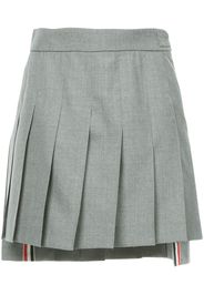 Thom Browne Plissierter Minirock - Grau