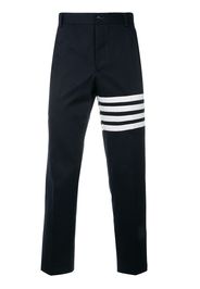 Thom Browne Chino mit Streifenmuster - Blau