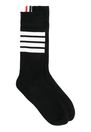 Thom Browne Socken mit Streifen - Schwarz