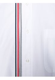Thom Browne Oxford-Hemd mit Reißverschluss - Weiß