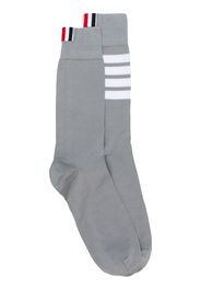 Thom Browne Gestreifte Socken - Grau