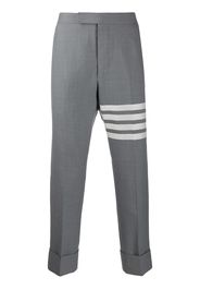 Thom Browne Hose mit Logo-Streifen - Grau