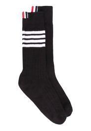 Thom Browne Socken mit Streifen - Schwarz