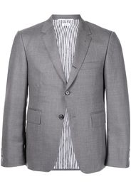 Thom Browne MEDIUM GREY SUPER 120s TWILL CLASSIC SPORT COAT - Grau
