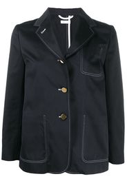 Thom Browne Einreihiger Blazer - Blau