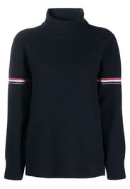 Thom Browne Pullover mit Stickerei - Blau