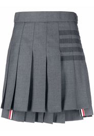 Thom Browne 4-Bar pleated mini skirt - 035 MED GREY