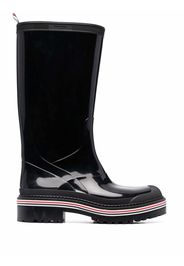 THOM BROWNE Stiefel mit Streifen - Schwarz