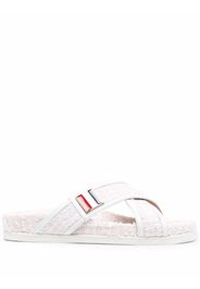 Thom Browne Sandalen aus Tweed - Rosa