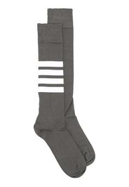 Thom Browne Socken mit Streifen - Grau