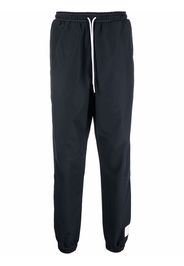 Thom Browne name-tag track pants - 415 NAVY