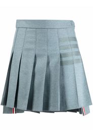 Thom Browne Faltenrock mit Streifen - Blau