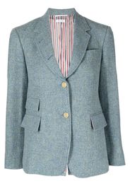 Thom Browne Harris Tweed Blazer - Blau