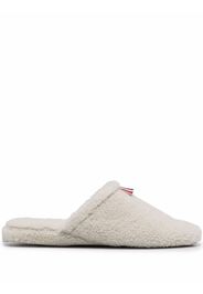 Thom Browne Slipper mit Shearling - Nude