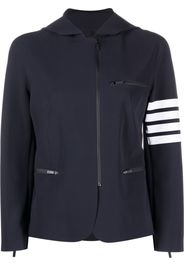 Thom Browne Jacke mit Streifen - Blau