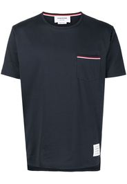 Thom Browne pocket cotton T-Shirt - Blau