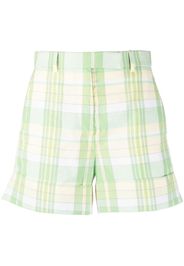 Thom Browne Karierte Shorts - Grün