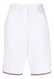 Thom Browne Bermudas mit Ripsband - Weiß