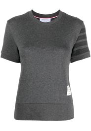 Thom Browne T-Shirt mit Streifen - Grau