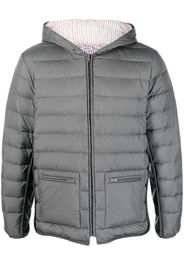 Thom Browne Gefütterte Jacke mit Reißverschluss - 025 DARK GREY