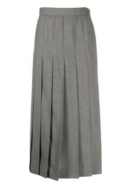 Thom Browne pleated midi skirt - Grau