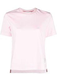 Thom Browne anchor-print T-shirt - Rosa