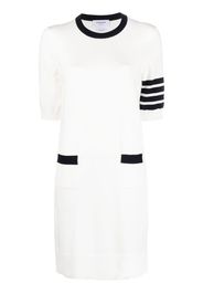 Thom Browne Hector-motif minidress - Weiß