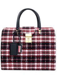 Thom Browne Mr. Thom Handtasche mit Schottenkaro - Rot