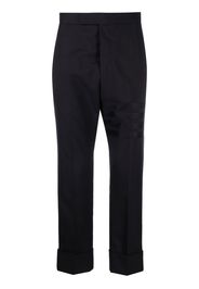 Thom Browne Cropped-Hose mit Streifen - Blau