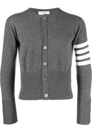 Thom Browne Cardigan mit Streifen - Grau