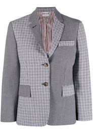 Thom Browne Einreihiger Blazer - Schwarz