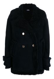 Thom Browne Cabanjacke aus Shearling - Blau