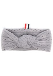 Thom Browne Gestricktes Haarband - Grau