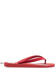 Thom Browne striped flip flops - Rot