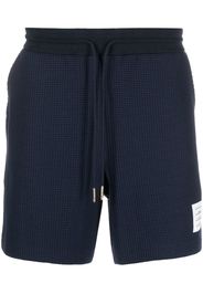 Thom Browne Shorts mit Kordelzug - Blau