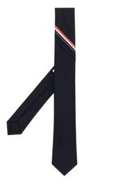 Thom Browne RWB-stripe wool tie - Blau