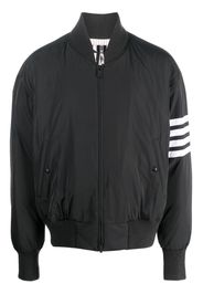 Thom Browne 4-Bar Stripe bomber jacket - Schwarz