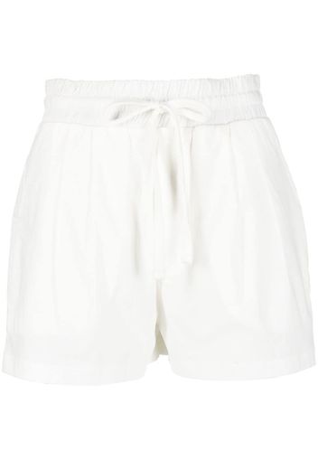 Thom Krom drawstring waistband shorts - Weiß