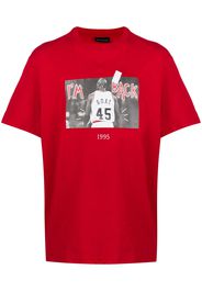 Throwback. 'I'm Back G.O.A.T.' T-Shirt - Rot
